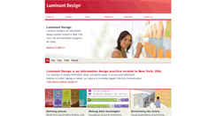 Desktop Screenshot of luminantdesign.com